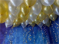 Воздушные шары под потолок 30шт №608а а608