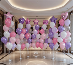 7 фонтанов по 15 шаров №5 а65