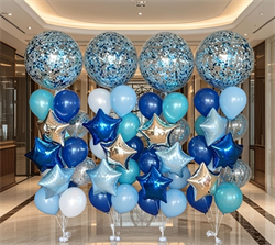 4 фонтана с Deco Bubble из16 шаров №13 а145