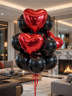 Набор шаров для влюбленных №41 Облако из 13шаров (комплект) Н-рШдВл-41