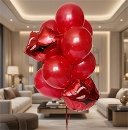 Набор шаров для влюбленных №16 Облако из 9шаров (комплект) Н-рШдВл-16