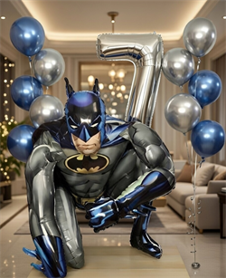 2фонтана по 5 шаров +цифра на грузе +Бэтмен №27 а164