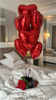 Облако из 7 воздушных Сердец №227а а227