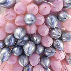 Воздушные шары под потолок 50 шт №593а а593