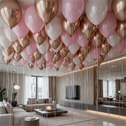 Воздушные шары под потолок 100 шт №640а а640