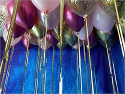 Воздушные шары под потолок 30 шт №644а а644