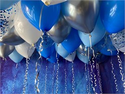 Воздушные шары под потолок 30 шт №645а а645