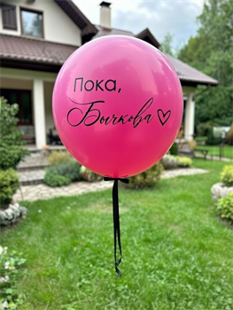 Шар Большой «Смена фамилии» на девичник в асс №621а а621