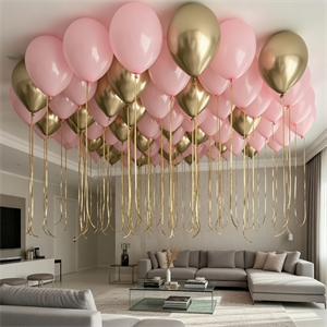 Воздушные шары под потолок 100 шт №641а а641