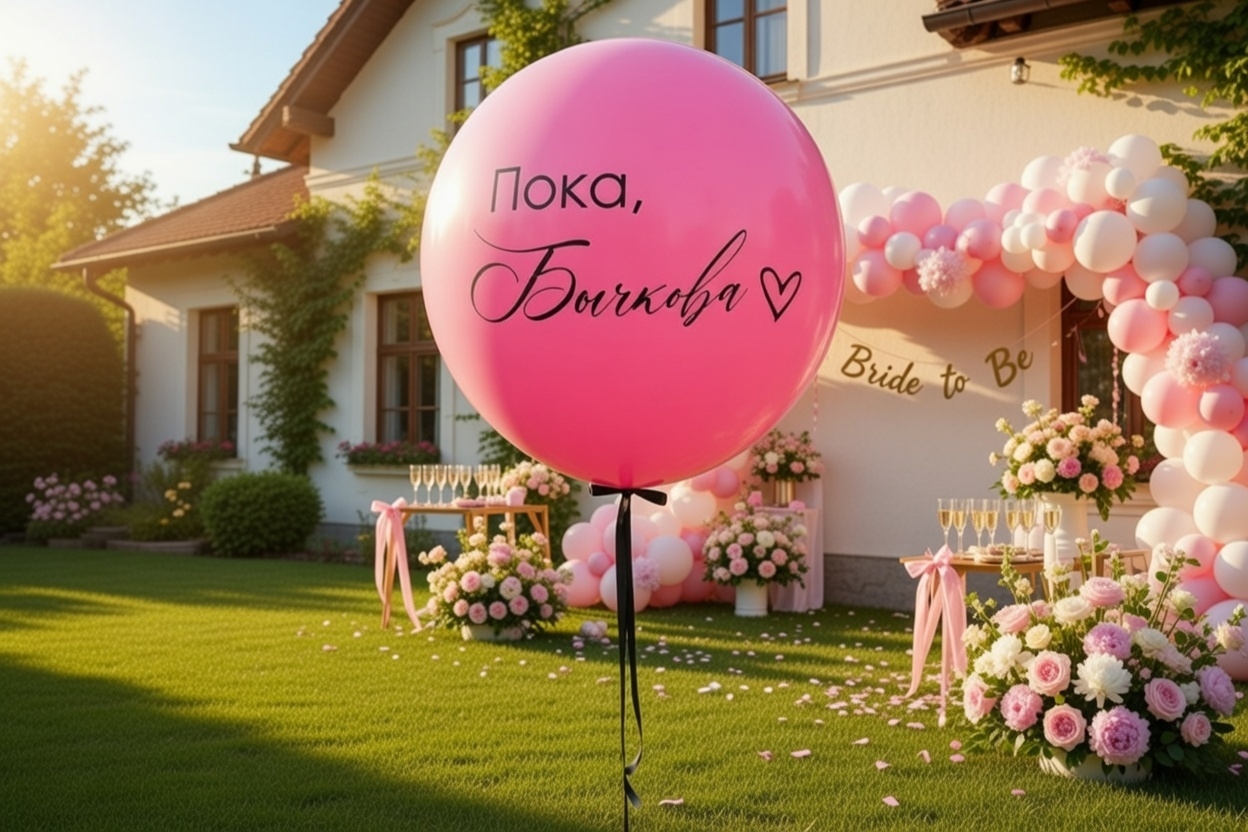 Шары на девичник