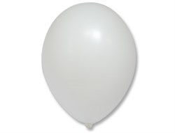 шар 14"  Белый (White) матовый - фото 10495