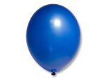 Шар 14"  Темно Синий (Royal Blue) матовый наполнен гелием и обработан Hi-Float'ом - фото 10579