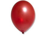 Шар 14" Красный (Cherry Red) блестящий наполнен гелием и обработан Hi-Float'ом - фото 10595