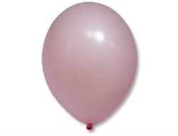 Шар 14" Розовый (Pink) матовый наполнен гелием и обработан Hi-Float'ом - фото 10661