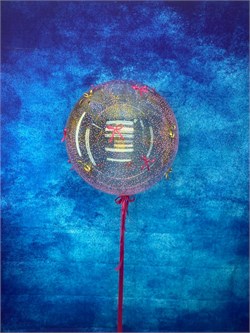 Шар Deco Bubble 45 см с украшениями в асс №324а а324 - фото 12426
