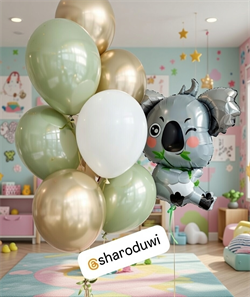 Набор из 10 воздушных шаров + Коала №286а а286