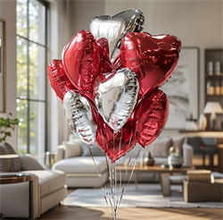 Набор шаров для влюбленных №15 Облако из 8 шаров (комплект) Н-рШдВл-15