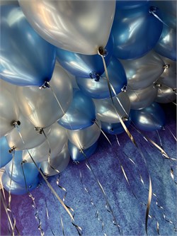 Воздушные шары под потолок 30 шт №637а а637