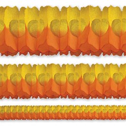 Гирлянда Декор 3,6м оранжево-желтая - фото 5319