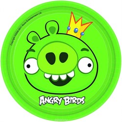 Тарелка Angry Birds 17см 8шт. - фото 5776