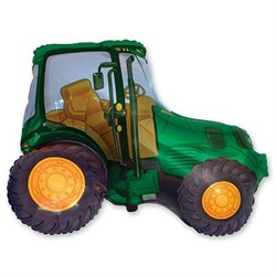 Шар фольга Фигура Трактор зеленый 11 /Fm - фото 6144