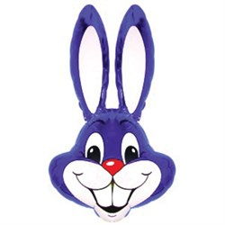 Шар фольга Фигура Кролик фиолетовый 8 (FM) - фото 6274