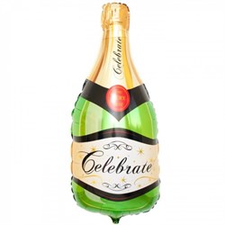 Шар фольга Фигура Бутылка шампанского 5 (QL) - фото 6849