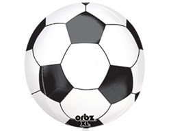Шар фольга 3D СФЕРА 16" Мяч футбольный G20 (An) - фото 7681