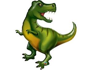 Шар фольга Фигура Динозавр Тираннозавр 6 (QL)
