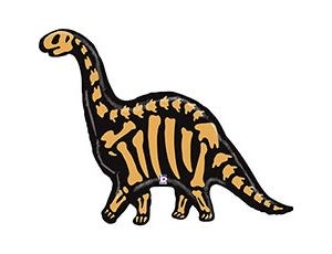 Шар фольга Фигура Динозавр Бронтозавр 50" (Bet)