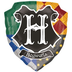 Шар фольга Фигура Гарри Поттер герб Хогвартса P38 (An)