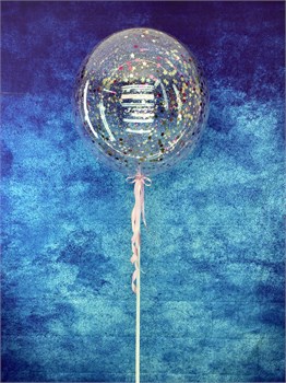 Шар Deco Bubble 45 см с укр в асс №377а а377