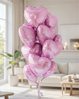 Набор шаров для влюбленных №19 Облако из 10шаров (комплект) Н-рШдВл-19