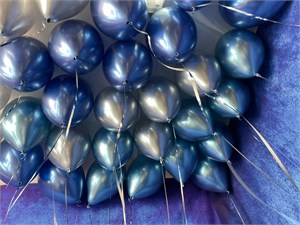 Воздушные шары под потолок 30 шт №638а а638