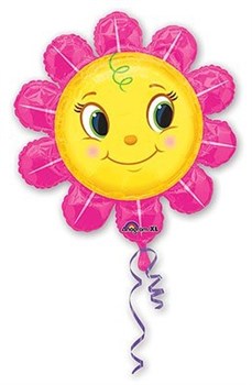 Шар фольга Фигура Цветок солнечный P30 (An)
