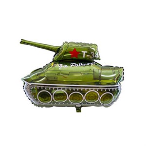 Шар фольга Фигура РУС Танк Т-34 11 (FM)