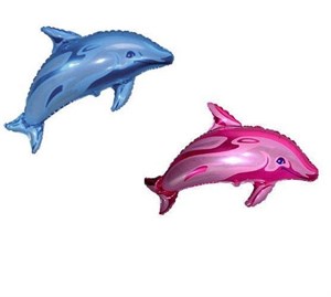 Шар фольга Фигура Дельфин настоящий 11 (FM)