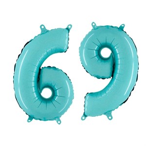 Шар фольга Фигура ЦИФРА 6/9 Tiffany 40" (Gr)