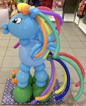 Фигура из шаров My Little Pony Радуга /Л