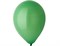 шар 14" Зеленый (Festive Green) матовый наполнен гелием и обработан Hi-Float'ом - фото 10356