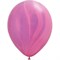 шар 14" Агат, Розово-фиолетовый (Pink Violet), матовый - фото 10475