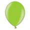 шар 14" Салатовый (Lime Green) блестящий наполнен гелием и обработан Hi-Float'ом - фото 10554