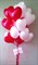 Набор шаров для влюбленных №12 Облако из 15 сердц 14’’(30см) (комплект) - фото 11335