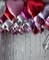 Набор шаров для влюбленных №30 30 фольгированных сердец (комплект) - фото 11353