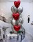Набор шаров для влюбленных №46 Фонтан из 13шаров на грузе (комплект) - фото 11371