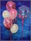 Фонтан из 7 шаров  + Deco Bubble 45 см с украшениями в асс №345а а345 - фото 12519