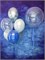Фонтан из 7  шаров + Шар Deco Bubble 45 см с укр №394а а394 - фото 12784