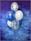 Фонтан из 7 воздушных шаров + Шар Deco Bubble 45 см с укр №394а а394