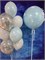 Фонтан из 10  шаров + Шар Deco Bubble 60 см стеклянный  в асс №436а а436 - фото 12873