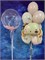 Фонтан из 10  шаров + Шар Deco Bubble 60 см с перьями  в асс №448а а448 - фото 12942